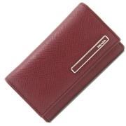 Pre-owned Leather wallets Prada Vintage , Red , Dames