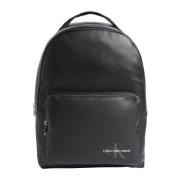 Monogram Logo Zwarte Tassen Calvin Klein , Black , Heren