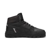 Retro High-top Sneakers Stijl Comfort Puma , Black , Heren