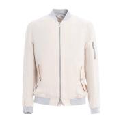 Bomber Jackets Eleventy , Beige , Heren