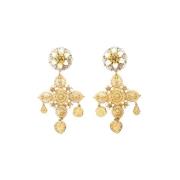 Pre-owned Yellow Gold earrings Dolce & Gabbana Pre-owned , Yellow , Da...