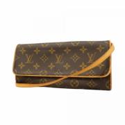 Pre-owned Fabric louis-vuitton-bags Louis Vuitton Vintage , Brown , Da...