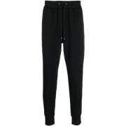 Casual Zwarte Mix Media Jogger Michael Kors , Black , Heren