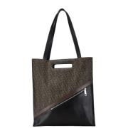 Pre-owned Canvas handbags Fendi Vintage , Black , Dames