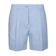 Katoenen shorts voor dames P.a.r.o.s.h. , Blue , Dames