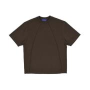 Bruine Millbank T-shirt Premium Mode A-Cold-Wall , Brown , Heren