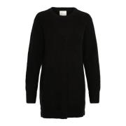 Zwarte Gebreide Pullover Lunamw Os Stijl My Essential Wardrobe , Black...