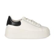 Witte en Zwarte Moby Sneaker ASH , White , Dames