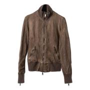 Leather Jackets Giorgio Brato , Brown , Dames