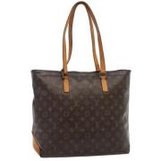 Pre-owned Canvas totes Louis Vuitton Vintage , Brown , Dames