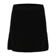 Zwarte Gebreide Rok My Essential Wardrobe , Black , Dames