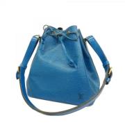 Pre-owned Fabric louis-vuitton-bags Louis Vuitton Vintage , Blue , Dam...