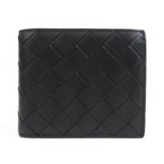 Pre-owned Leather wallets Bottega Veneta Vintage , Black , Dames