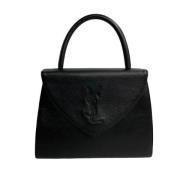 Pre-owned Fabric handbags Yves Saint Laurent Vintage , Black , Dames