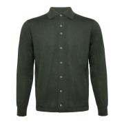 Gebreid shirt in R2-stijl R2 Amsterdam , Green , Heren