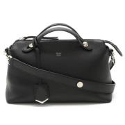 Pre-owned Leather handbags Fendi Vintage , Black , Dames