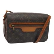 Pre-owned Canvas louis-vuitton-bags Louis Vuitton Vintage , Brown , Da...