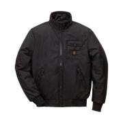 Winter Bomberjack, Nylon Vulling RefrigiWear , Black , Heren