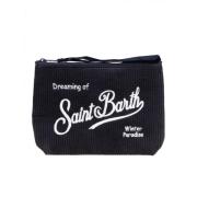 Neopreen clutch met stijlvolle print MC2 Saint Barth , Blue , Dames