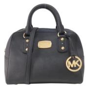 Pre-owned Leather handbags Michael Kors Pre-owned , Black , Dames