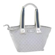 Pre-owned Canvas gucci-bags Gucci Vintage , Gray , Dames