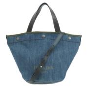 Pre-owned Denim handbags Prada Vintage , Blue , Dames