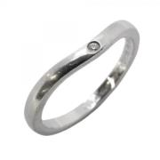 Pre-owned Platinum rings Cartier Vintage , Gray , Dames