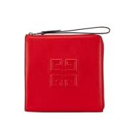 Pre-owned Leather clutches Givenchy Pre-owned , Red , Dames