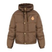 Gewatteerde jas met capuchon Sporty & Rich , Brown , Dames