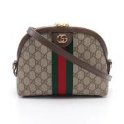 Pre-owned Canvas gucci-bags Gucci Vintage , Brown , Dames