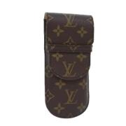 Pre-owned Canvas home-office Louis Vuitton Vintage , Brown , Dames