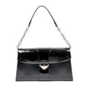 Pre-owned Leather louis-vuitton-bags Louis Vuitton Vintage , Black , D...