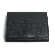 Pre-owned Fabric wallets Louis Vuitton Vintage , Black , Heren