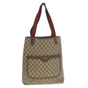 Pre-owned Leather gucci-bags Gucci Vintage , Beige , Dames