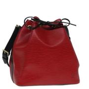 Pre-owned Leather louis-vuitton-bags Louis Vuitton Vintage , Red , Dam...