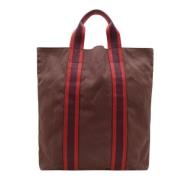 Pre-owned Cotton handbags Hermès Vintage , Red , Dames