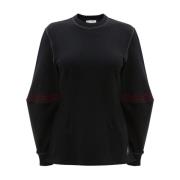 Zwarte Casual Trui met Wijde Mouwen JW Anderson , Black , Dames