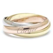 Pre-owned White Gold rings Cartier Vintage , Yellow , Dames