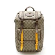 Pre-owned Leather gucci-bags Gucci Vintage , Beige , Heren