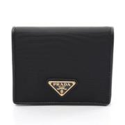 Pre-owned Canvas wallets Prada Vintage , Black , Dames