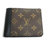 Pre-owned Canvas wallets Louis Vuitton Vintage , Brown , Heren