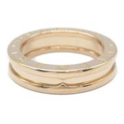 Pre-owned Metal rings Bvlgari Vintage , Yellow , Dames