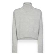 Stijlvolle Sweater Collectie Dondup , Gray , Dames