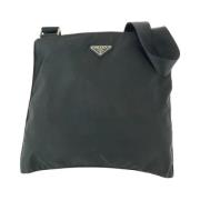 Pre-owned Canvas prada-bags Prada Vintage , Black , Dames