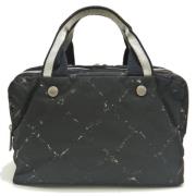 Pre-owned Nylon handbags Chanel Vintage , Black , Dames