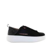 Zwarte Eco Wembley Sneakers voor Vrouwen Alexander Smith , Black , Dam...