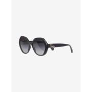 Pre-owned Fabric sunglasses Chanel Vintage , Black , Dames