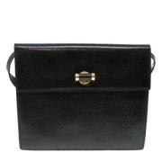 Pre-owned Leather gucci-bags Gucci Vintage , Black , Dames