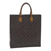 Pre-owned Canvas handbags Louis Vuitton Vintage , Brown , Dames