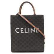 Pre-owned Canvas celine-bags Celine Vintage , Brown , Dames